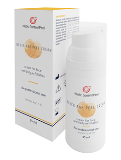 MedicControlPeel Block Age Peel Cream – Химический пилинг на основе ретиноевой кислоты 5%, 35 мл 342108