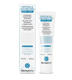 Dermatime Crystals & Enzymes Pro Exfoliating & Regenerative Scrub-Mask – Маска-скраб эксфолиирующая и регенерирующая, 100 мл 5537