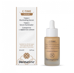 Dermatime C-Time Triple-C Illuminating Serum – Сыворотка для сияния кожи (3 формы витамина С) Дерматайм, 30 мл 90593
