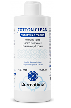 Dermatime Cotton Clean Purifying Tonic – Тоник очищающий Дерматайм, 450 мл 91286