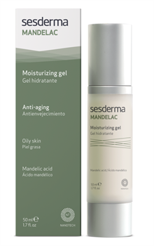 Sesderma Mandelac Moisturizing Gel – Гель увлажняющий с миндальной кислотой Манделак, 50 мл 40000080