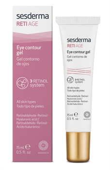 Sesderma Reti Age Anti-aging Eye Contour Gel – Гель антивозрастной вокруг глаз с ретинолом Рети Эдж, 15 мл 40001733