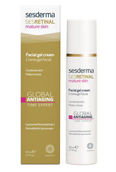 Sesderma Sesretinal Mature Skin Facial Gel Cream Global Antiaging – Гель-крем для лица антивозрастной «Эксперт времени», 50 мл 40003553