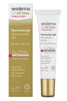 Sesderma Sesretinal Mature Skin Eye Contour Gel Global Antiaging – Гель вокруг глаз антивозрастной «Эксперт времени», 15 мл 40003560