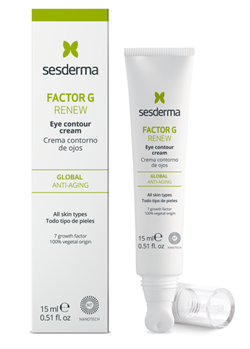 Sesderma Factor G Renew Eye Contour Cream (ceramic applicator) – Крем-контур для зоны вокруг глаз Фактор Джис керамическим аппликатором, 15 мл 40008060