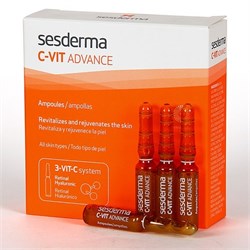 Sesderma C-Vit Advance – Средство в ампулах С–Вит, 5 шт. по 2 мл 3855