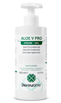 Dermatime Aloe V Pro Cream Gel – Алоэ Про крем-гель Дерматайм, 400 мл 91309