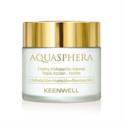 Keenwell Aquasphera Moisturizing Multi-Protective Cream-Night – Интенсивно увлажняющий крем тройного действия ночной Аквасфера, 80 мл 3211001