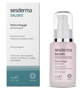 Sesderma Salises Moisturizing Gel – Гель увлажняющий с салициловой кислотой Салисес, 50 мл 40000048