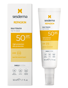 Sesderma Repaskin Silk Touch Facial Sunscreen SPF50 – Крем дневной для лица с нежностью шелка СЗФ50 Репаскин, 50 мл 40008199