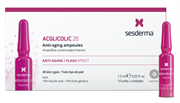 Sesderma Acglicolic 20 Facial Ampoules – Cредство в ампулах интенсивное увлажняющее, омолаживающее Агиколик 20, 10 шт. по 1.5 мл 40004614