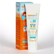 Sesderma Repaskids Sunscreen Gel Cream – Гель-крем солнцезащитный СЗФ 50 для детской кожи Репаскин, 100 мл 4405