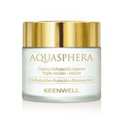 Keenwell Aquasphera Moisturizing Multi-Protective Cream-Night – Интенсивно увлажняющий крем тройного действия ночной Аквасфера, 80 мл 3211001